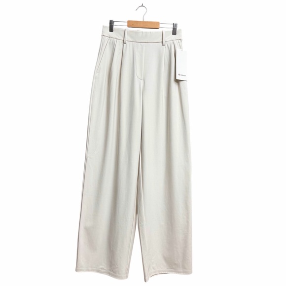 Lululemon Daydrift High-Rise Trousers in Light Ivory - Picture 6 of 12